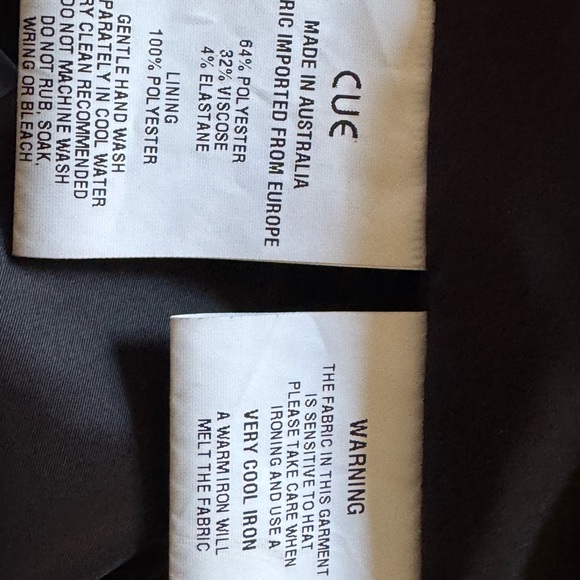 Cue Asymmetrical Teal Dress Australia sz12 - Picture 6 of 6